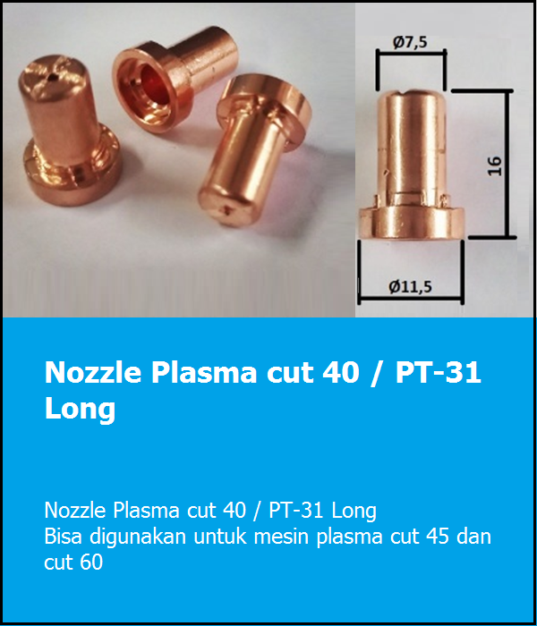 Nozzel Plasma Cut 40pt