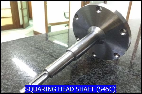 Squaring Head Shaft S45C